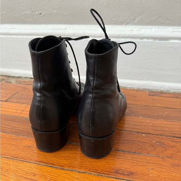 Christy Dawn Black Ankle Boots - Picture 4 of 10